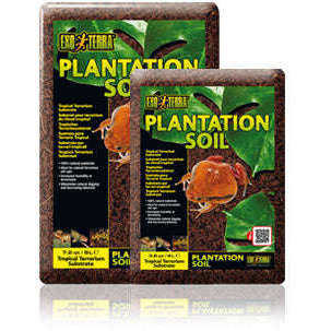 Exo Terra Plantation Soil Coconut Substrate:Jungle Bob's Reptile World