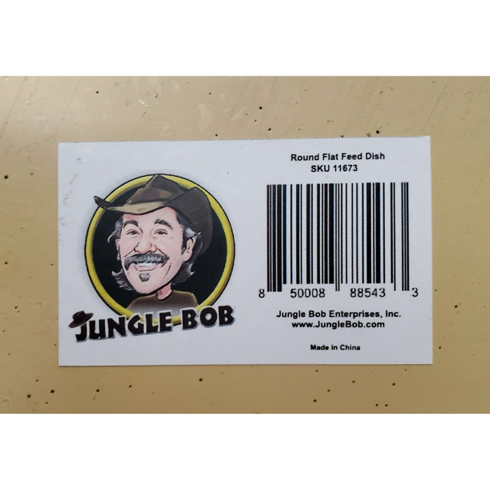 Flat Food Dish Jungle Bob:Jungle Bob's Reptile World