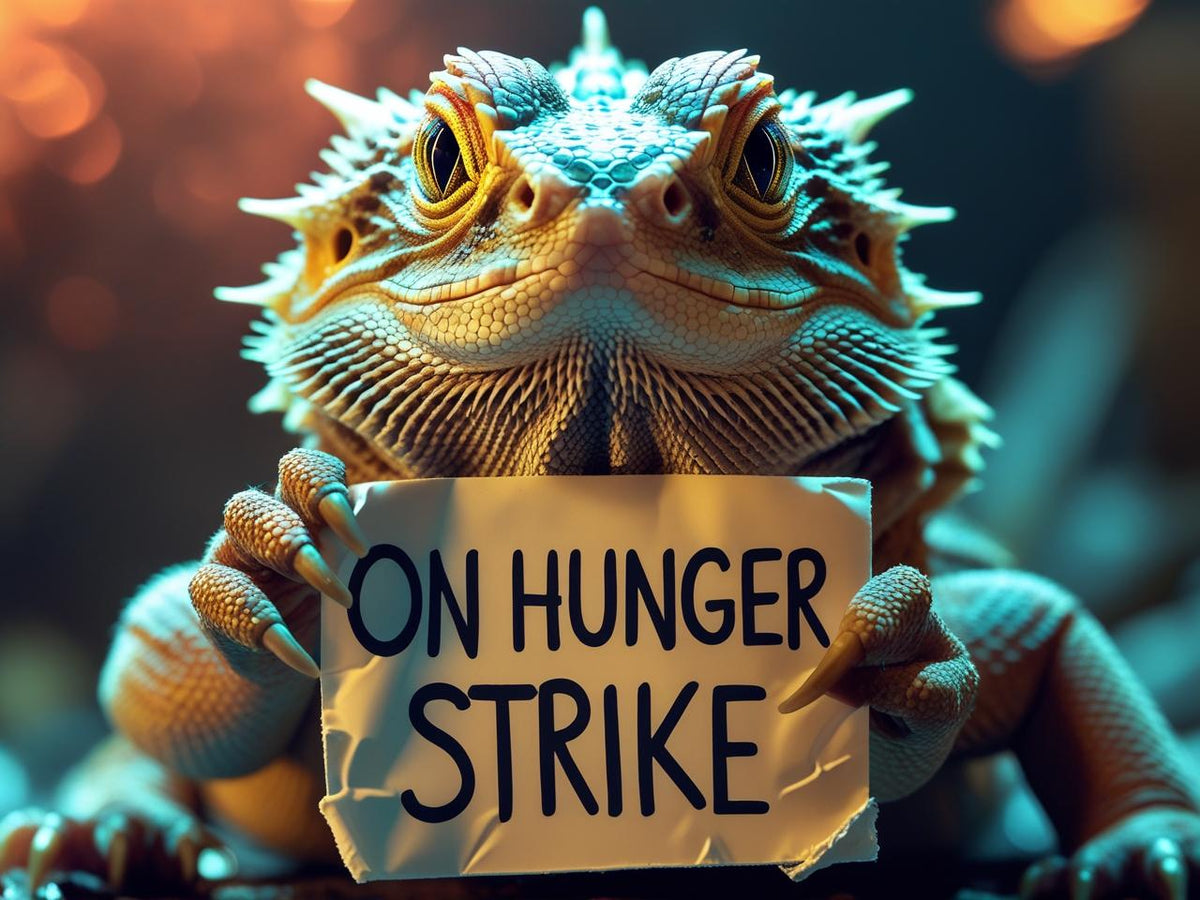HELP My Animal is on a Hunger Strike Jungle Bobs Reptile World