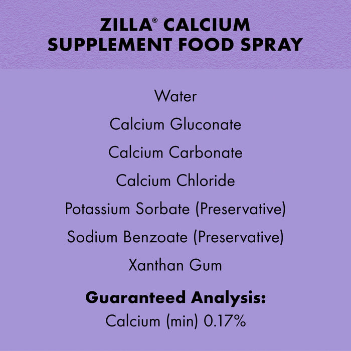 Zilla Reptile Calcium Spray 8 oz