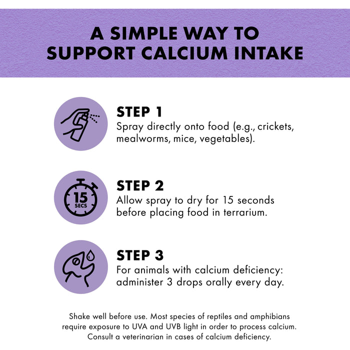 Zilla Reptile Calcium Spray 8 oz