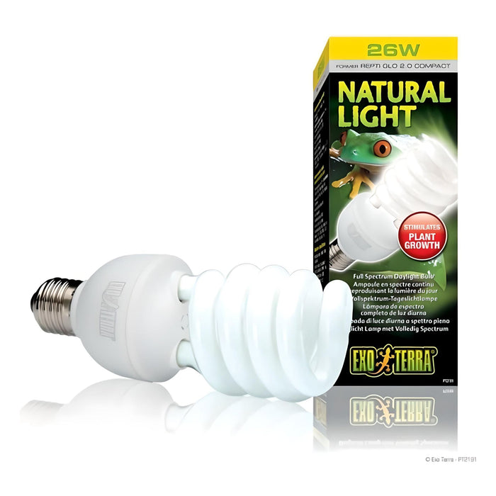 Exo Terra Natural  26W Light Plant Growth Bulb 2.0 Compact Fluorescent