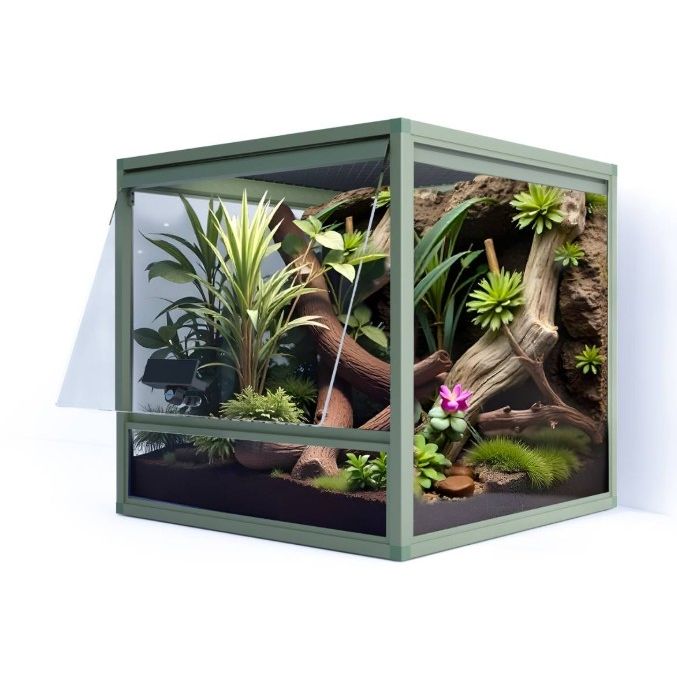 Phailozoo 24G terrarium 18x18x18 (Earthy Green) 16202