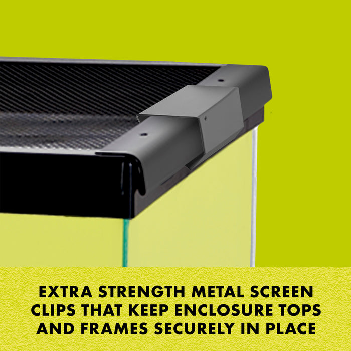 Zilla Screen Clips Heavy Duty 30Gal +Up