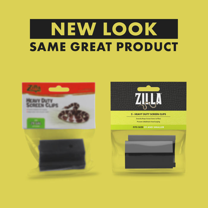 Zilla Screen Clips Heavy Duty LOCKING Up to 29 Gallon