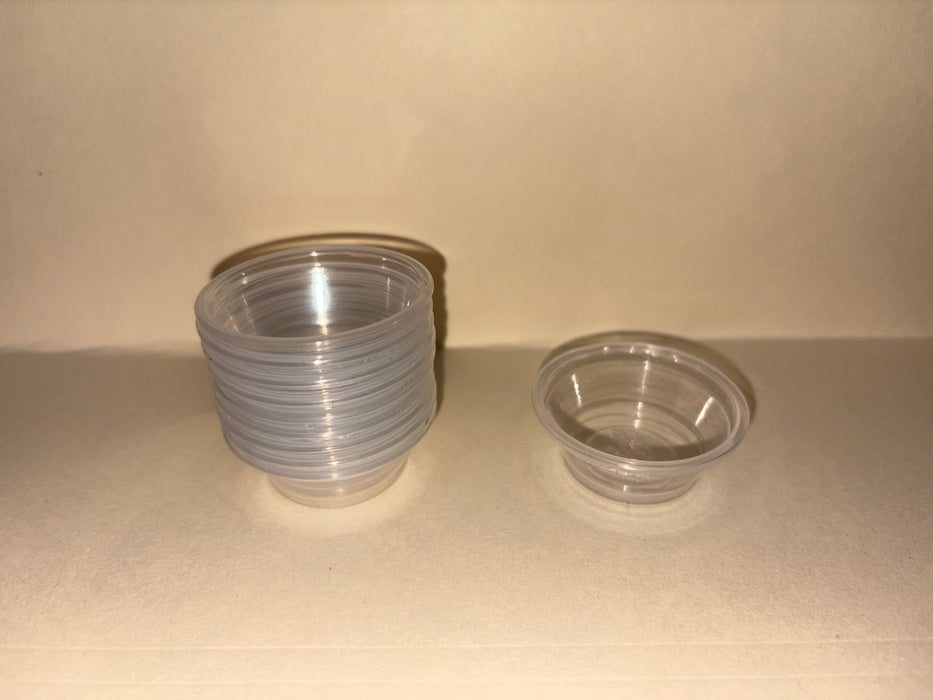 0.5 oz Plastic Gecko Food Cup (10ct)