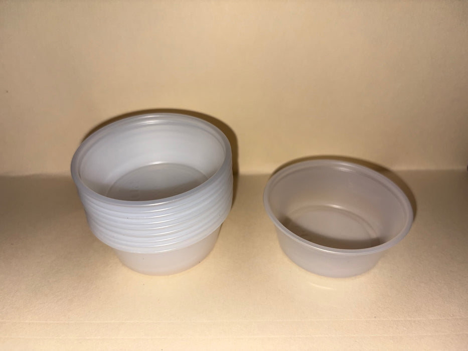 2oz Plastic Gecko Food Cup (10 count)