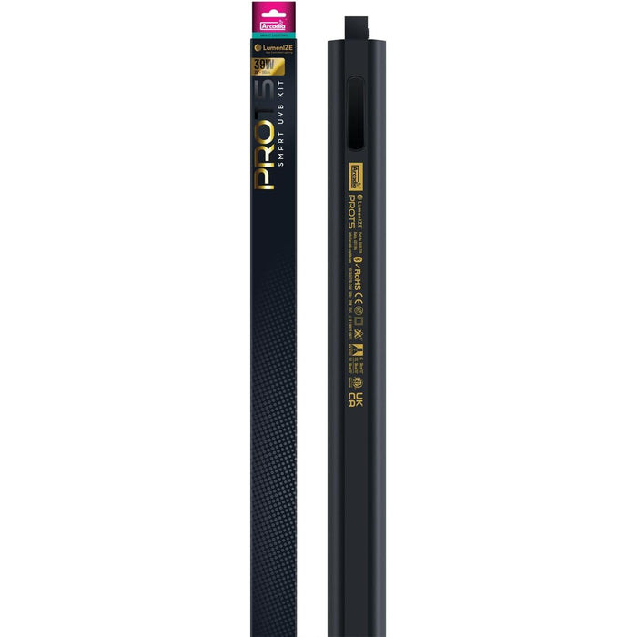 RARLZ39RZ Arcadia Lumenize T5 kit  (12% UVB) (34" Bulb) (39w) (36" Fixture)