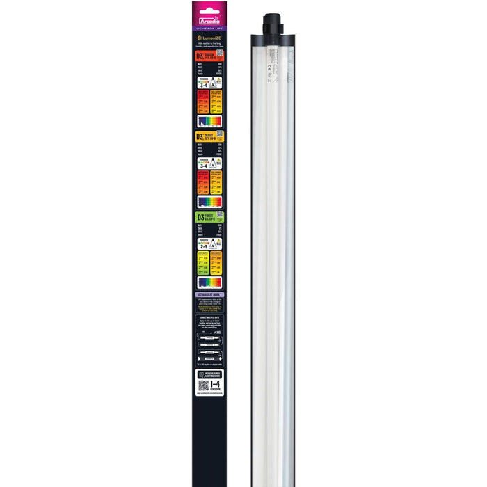 RARLZ39RZ Arcadia Lumenize T5 kit  (12% UVB) (34" Bulb) (39w) (36" Fixture)