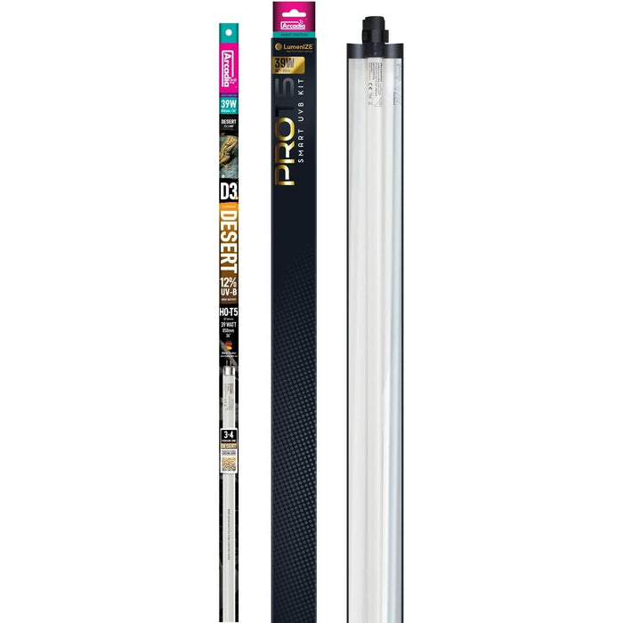 RARLZ39RZ Arcadia Lumenize T5 kit  (12% UVB) (34" Bulb) (39w) (36" Fixture)