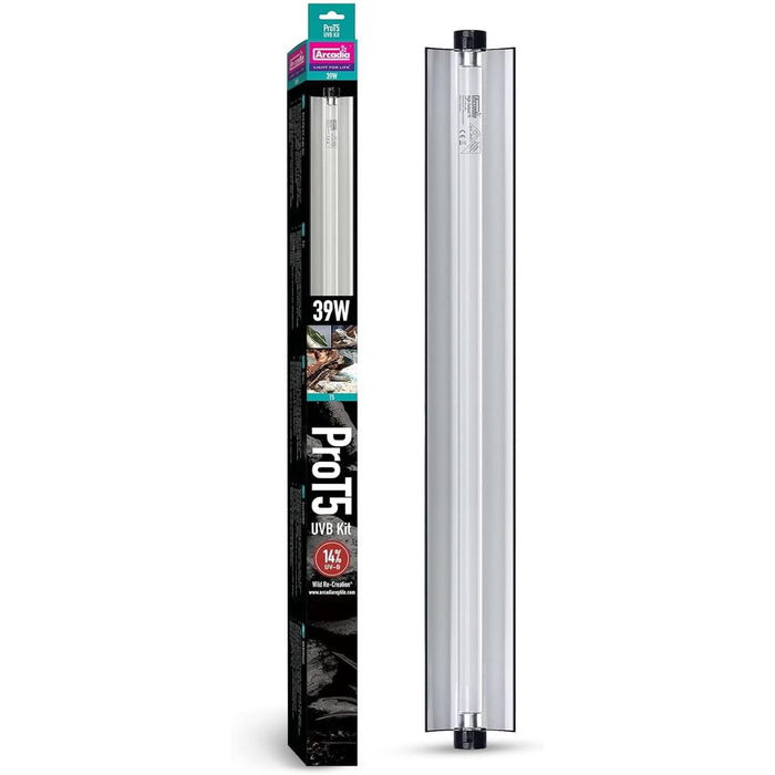 RARTP39DZ Arcadia Pro T5 Kit (14% UVB) (34" Bulb) (39w)
