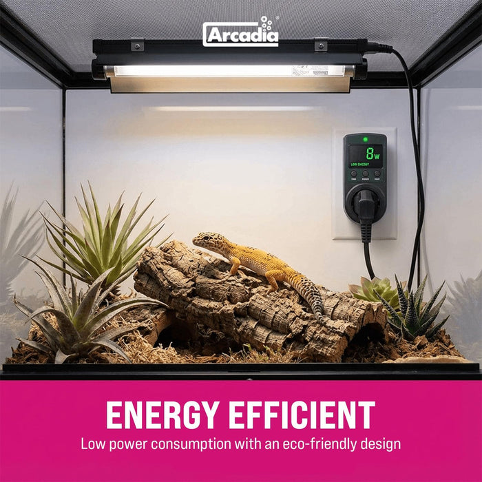 RARTP8SZ Arcadia Pro T5 Shade Dweller UVB Kit Terrestrial (7% UVB) (12.5" Bulb) (8w)