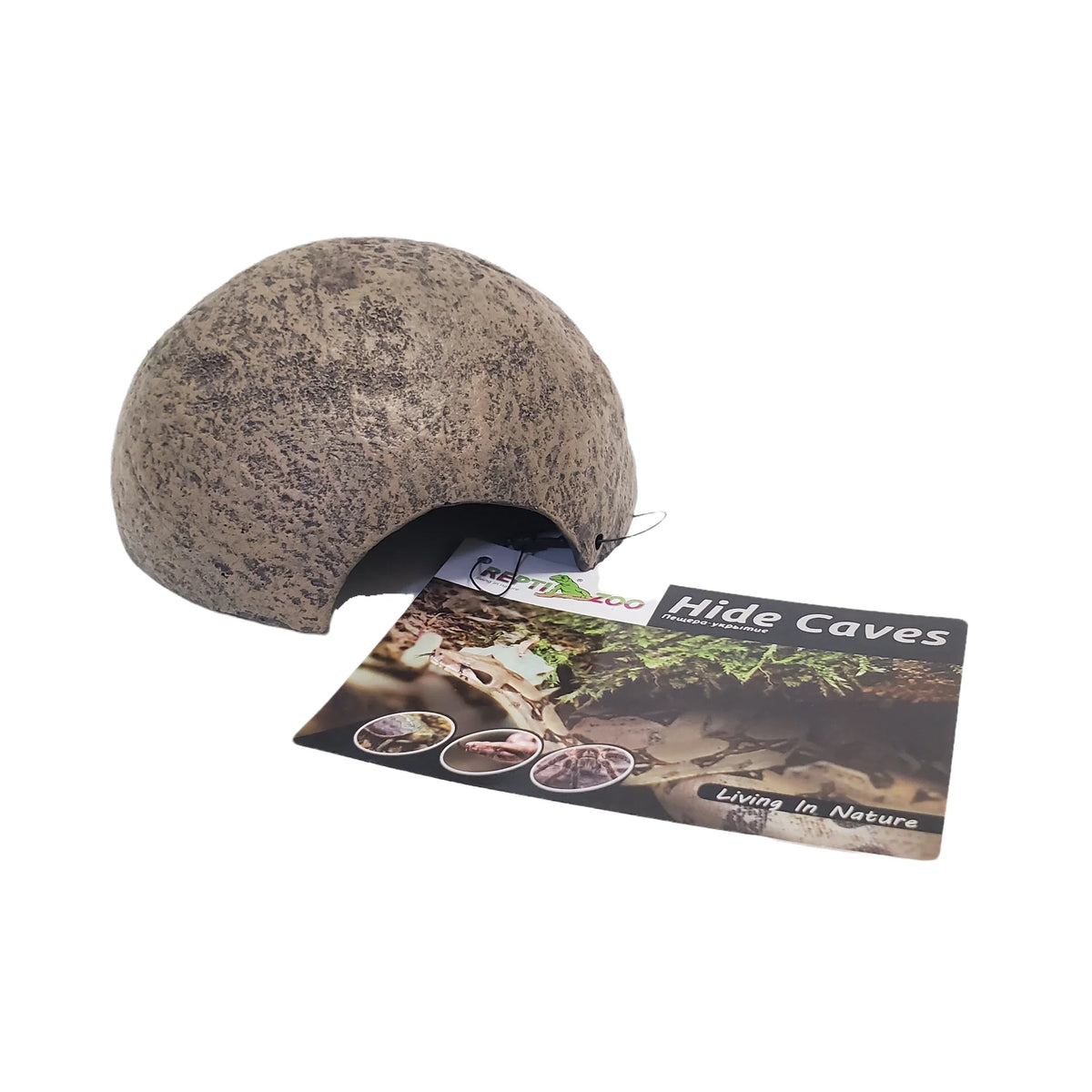 Coconut Hide Cave by REPTIZOO (EHR04) — Jungle Bobs Reptile World