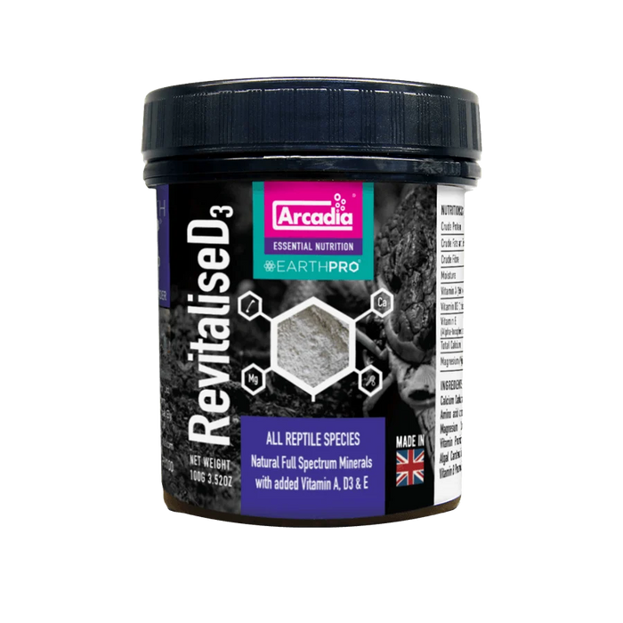 RAREPV100 Arcadia EarthPro RevitaliseD3 100G 1.67oz