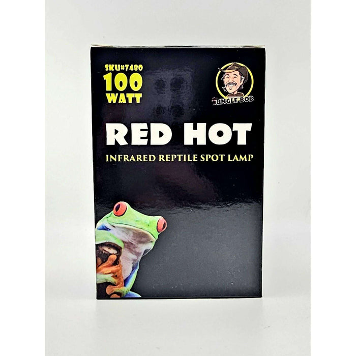 Jungle Bob Reptile Heat Lamp Infrared Nocturnal Spot Light Bulb Red Hot:Jungle Bob's Reptile World