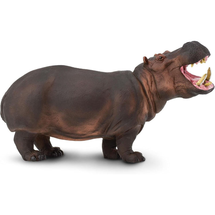 Safari Hippopotamus Toy Figure