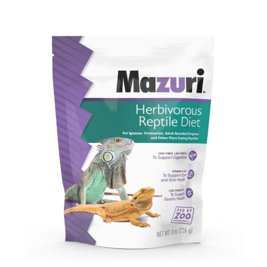 Mazuri Herbivorous Reptile Diet 8oz