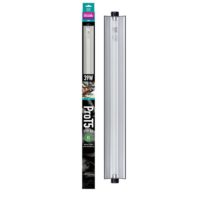 RARTP39FZ Arcadia Pro T5 Kit (6% UVB) (34" Bulb) (39w) (36" Fixture)
