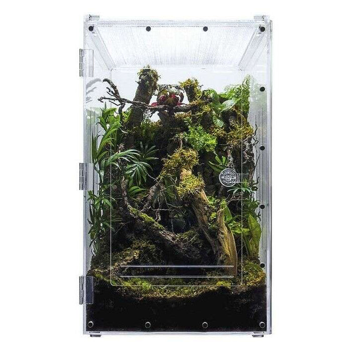 YKL100B-2 Acrylic Enclosure Front and Top Opening XLarge 12"x12"x19" 12 Gallon:Jungle Bob's Reptile World