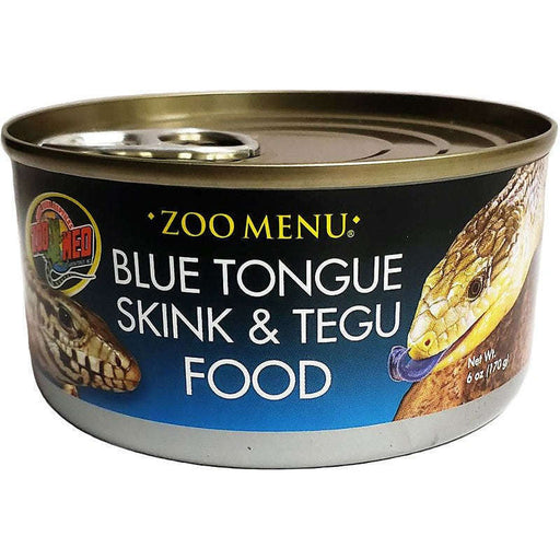 Zoo Med Tegu & Blue Tongue Skink Food 6 oz Can:Jungle Bob's Reptile World