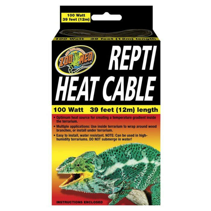 Zoo Med Heat Cable for Reptile Rack Systems:Jungle Bob's Reptile World