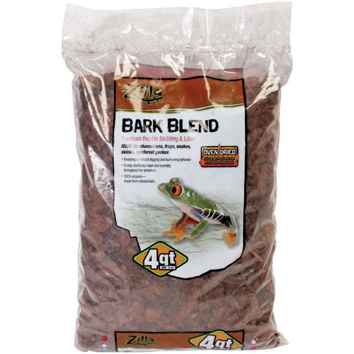 Zilla 4qt Bark Blend:Jungle Bob's Reptile World