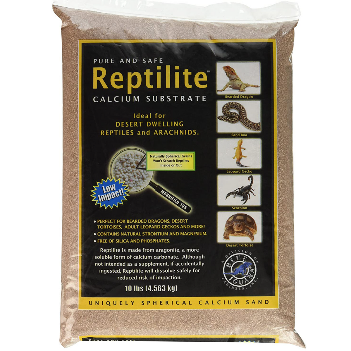 Reptilite Calcium Sand Reptile Substrate 20 lb. — Jungle Bobs Reptile World