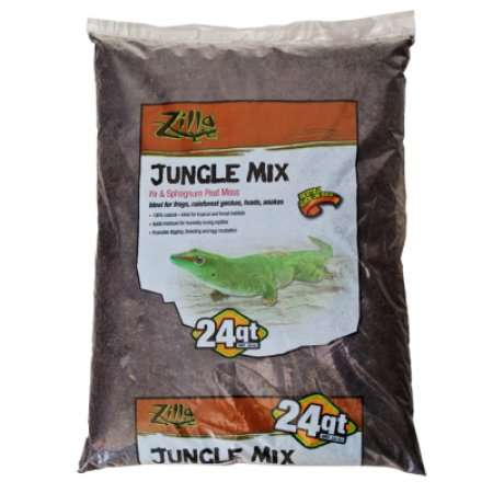 Zilla 24qt Jungle Mix (IN STORE PICK UP ONLY):Jungle Bob's Reptile World