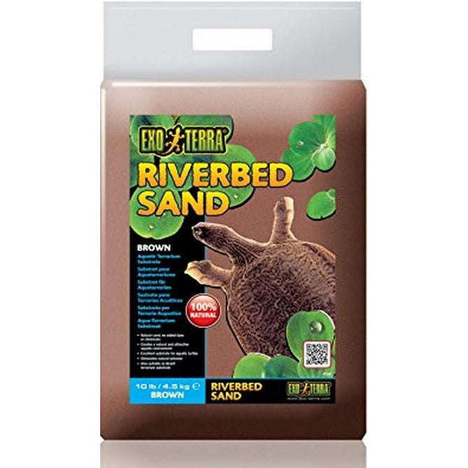 Exo Terra 10 lb Riverbed Brown Sand:Jungle Bob's Reptile World