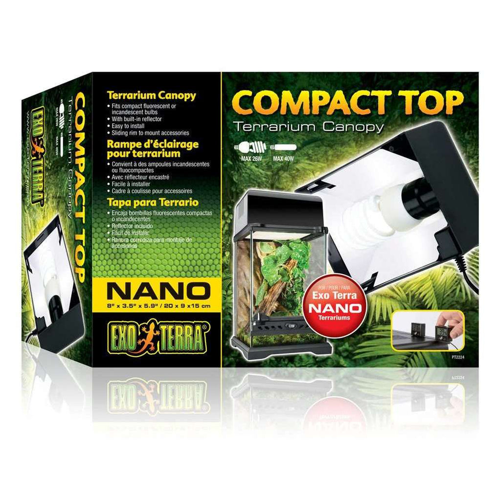 Exo Terra Compact Top Terrarium Hood — Jungle Bobs Reptile World