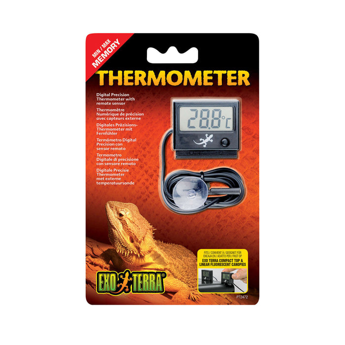 Exo Terra Digital Thermometer with Probe C&F:Jungle Bob's Reptile World