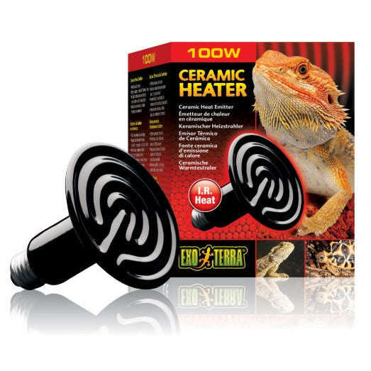 Exo Terra Heat Wave Ceramic Heat Emitter:Jungle Bob's Reptile World