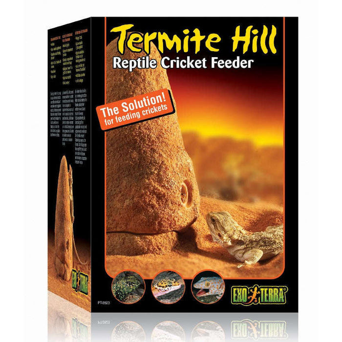Exo Terra Termite Hill Cricket Feeder:Jungle Bob's Reptile World