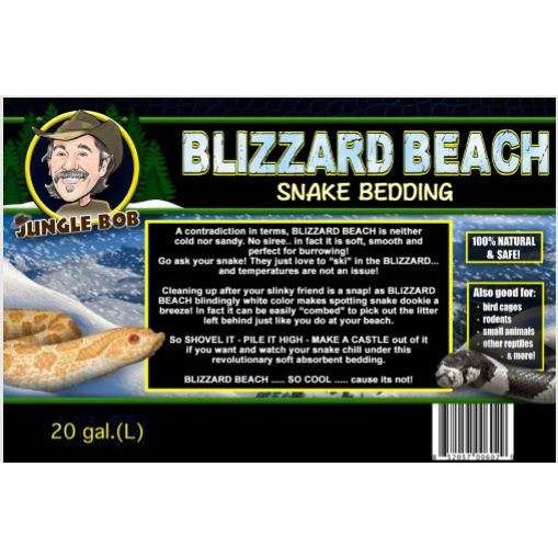 Snake Bedding Blizzard Beach by Jungle Bob 20G Long:Jungle Bob's Reptile World