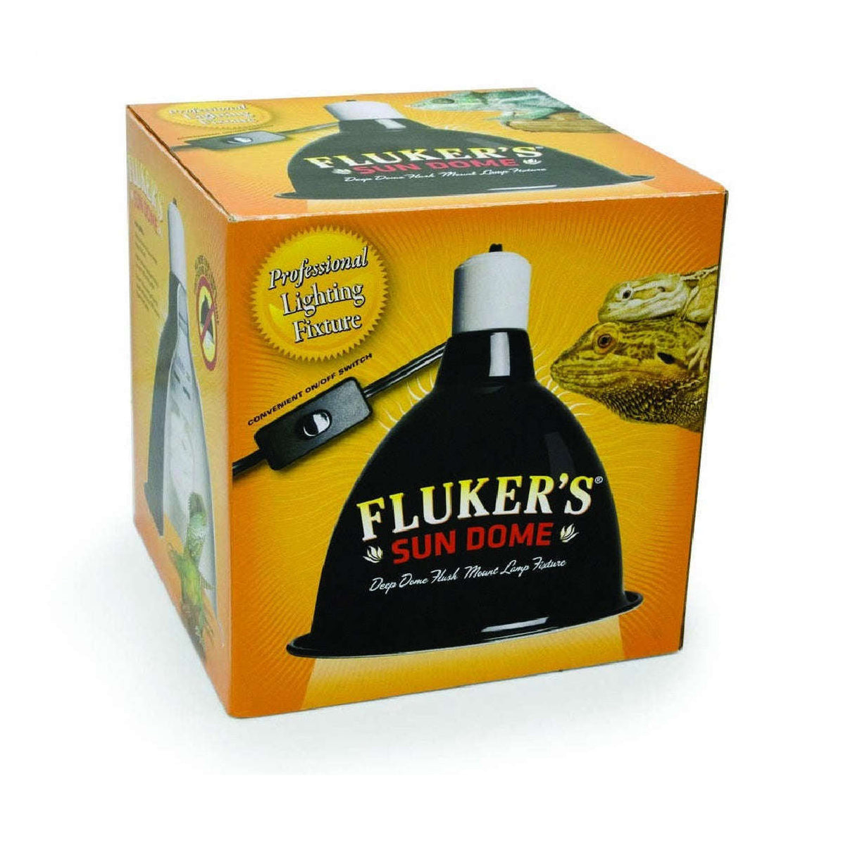 Lámpara con pinza Sun Dome de Fluker