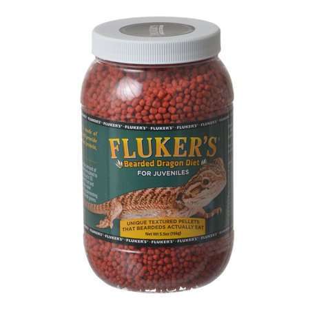 Flukers Juvenile Bearded Dragon Diet 5.5 oz.:Jungle Bob's Reptile World