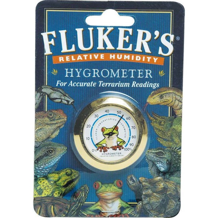 Flukers Round Hygrometer:Jungle Bob's Reptile World