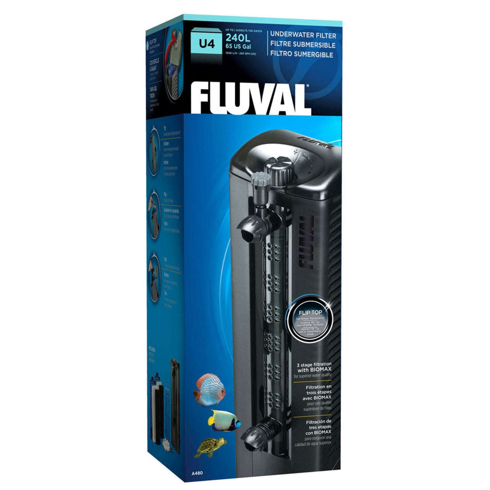 Fluval U4 Underwater Filter — Jungle Bobs Reptile World