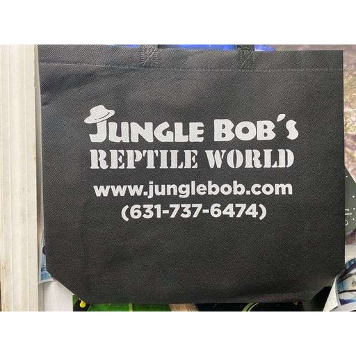 Jungle Bob Black Tote Bag:Jungle Bob's Reptile World