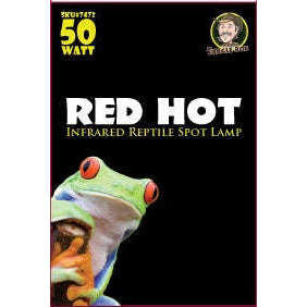 Jungle Bob Reptile Heat Lamp Infrared Nocturnal Spot Light Bulb Red Hot:Jungle Bob's Reptile World