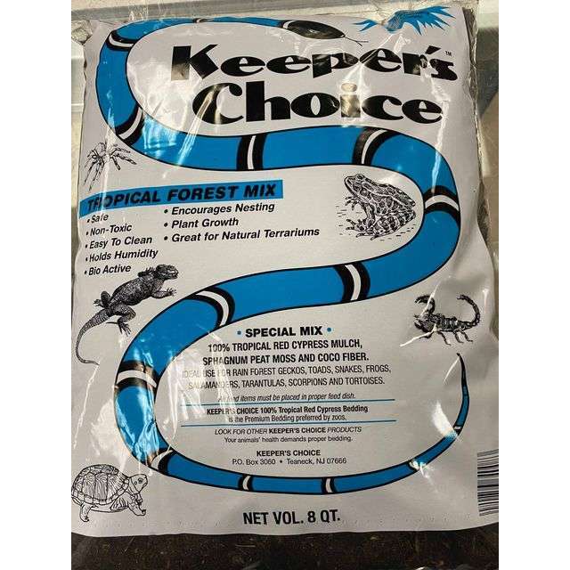 Keeper's Choice Tropical Forest Mix:Jungle Bob's Reptile World