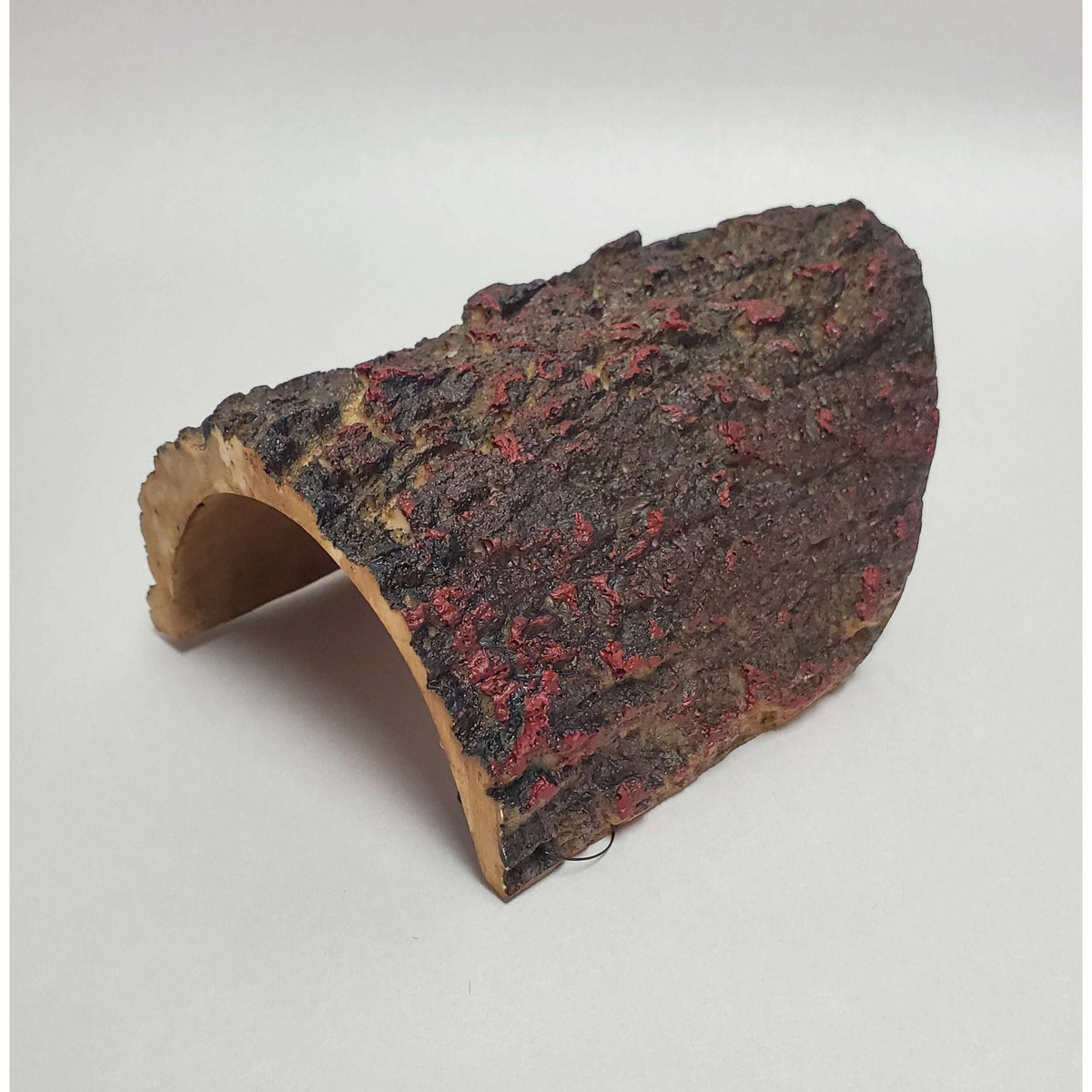 Reptile Half Round Corner Log Hide by Jungle Bob — Jungle Bobs Reptile