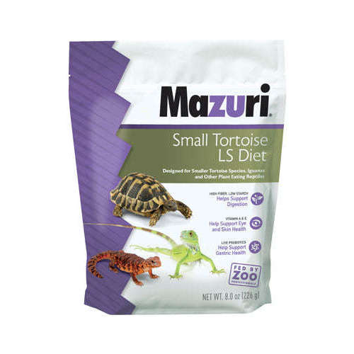 Mazuri Small Tortoise Diet LS, 8oz:Jungle Bob's Reptile World