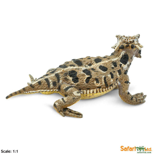 Toy Horned Lizard Figurine by Safari Ltd.:Jungle Bob's Reptile World