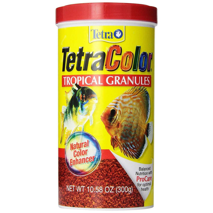 Tetra Color Tropical Granules, 10.58 oz:Jungle Bob's Reptile World
