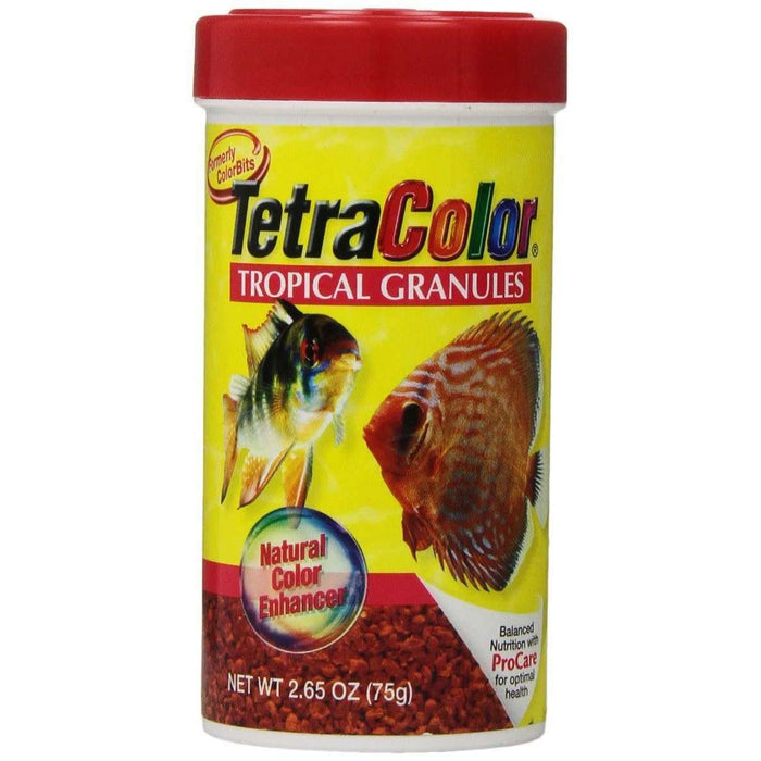 Tetra Tetracolor Tropical Granules 2.65 oz:Jungle Bob's Reptile World