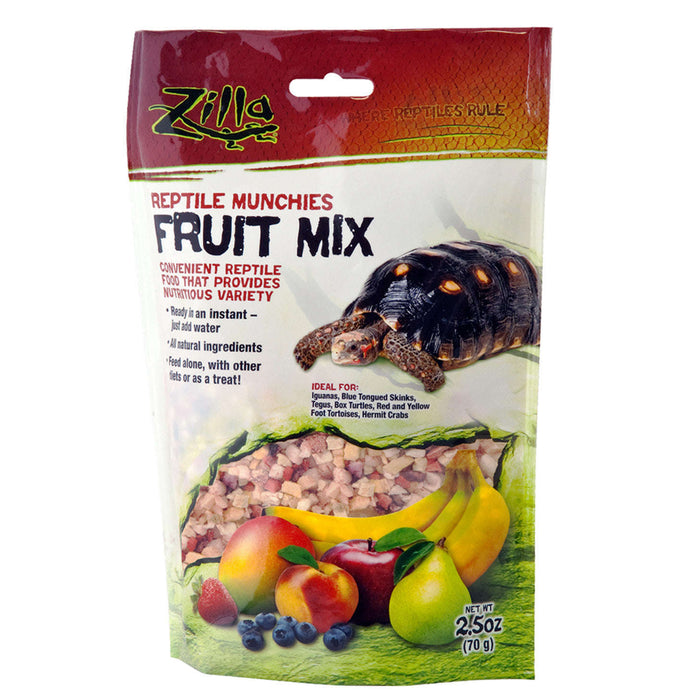 Zilla Reptile Munchies Fruit Mix 2.5 oz:Jungle Bob's Reptile World