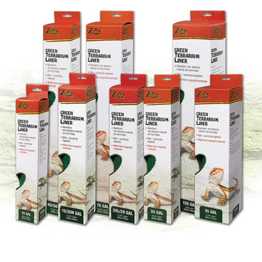 Zilla Terrarium Liner Green
