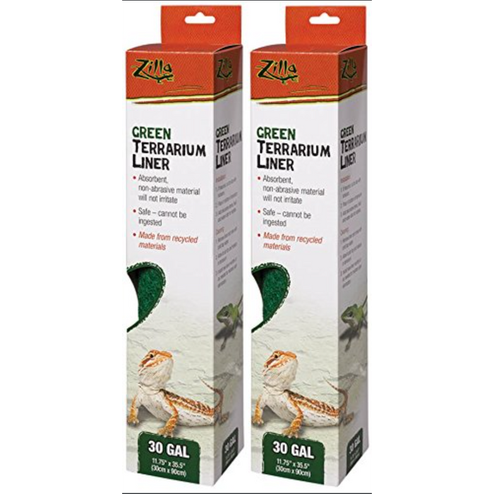 Zilla Terrarium Liner Green:Jungle Bob's Reptile World