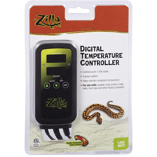 Zilla Temperature Controller 1000W 3 Outlet:Jungle Bob's Reptile World
